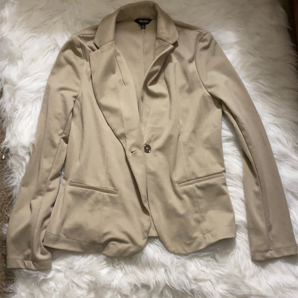 Cream blazer